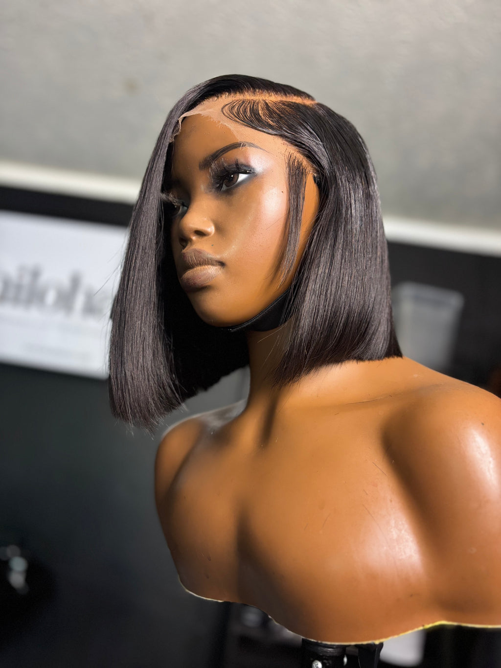 Custom Side Part Bob